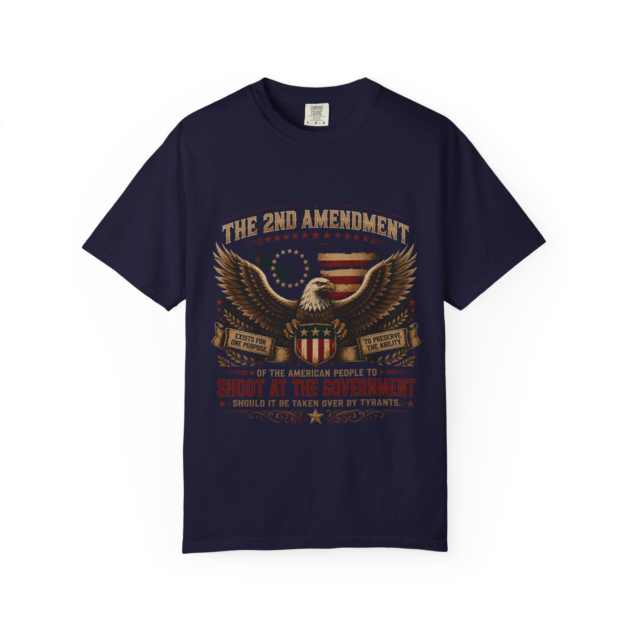The 2nd Amendment | 250 Years of Liberty | Premium Patriotic Graphic Tee