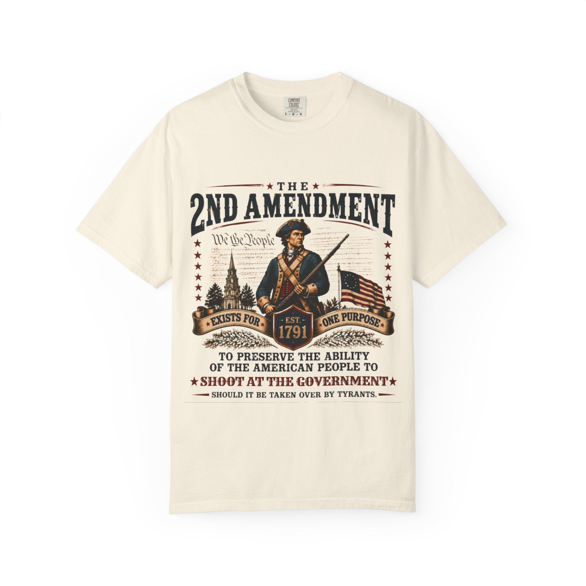 250 Years of Liberty | 2nd Amendment Graphic Tee