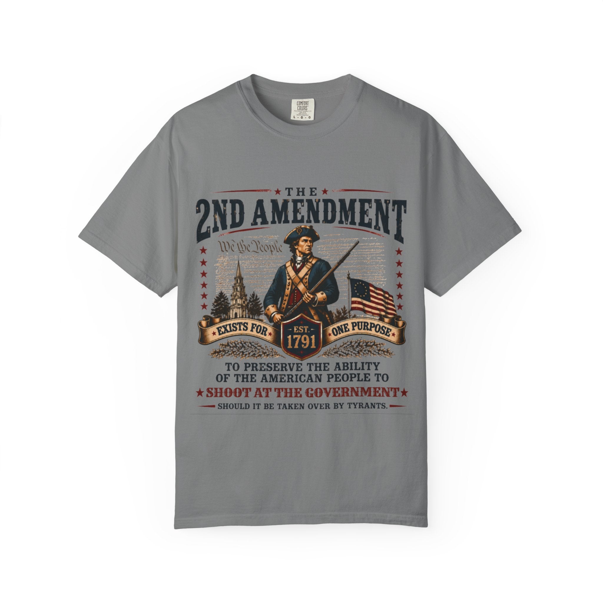 250 Years of Liberty | 2nd Amendment Graphic Tee