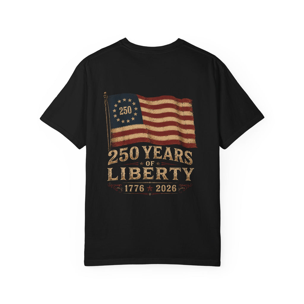 The 2nd Amendment | 250 Years of Liberty | Premium Patriotic Graphic Tee