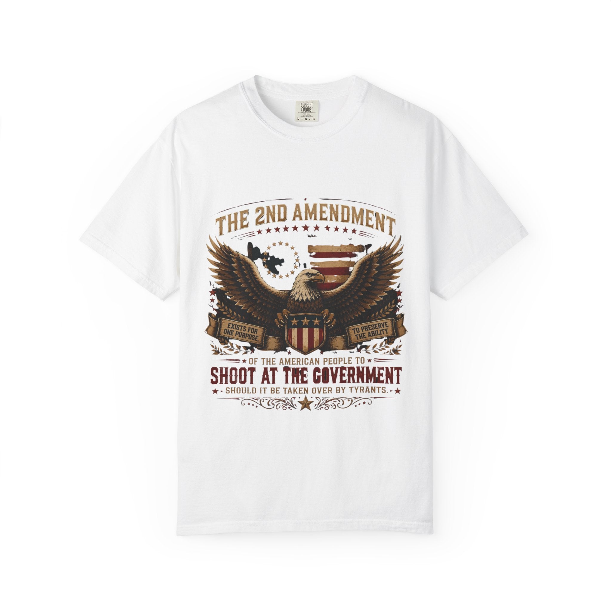 The 2nd Amendment | 250 Years of Liberty | Premium Patriotic Graphic Tee