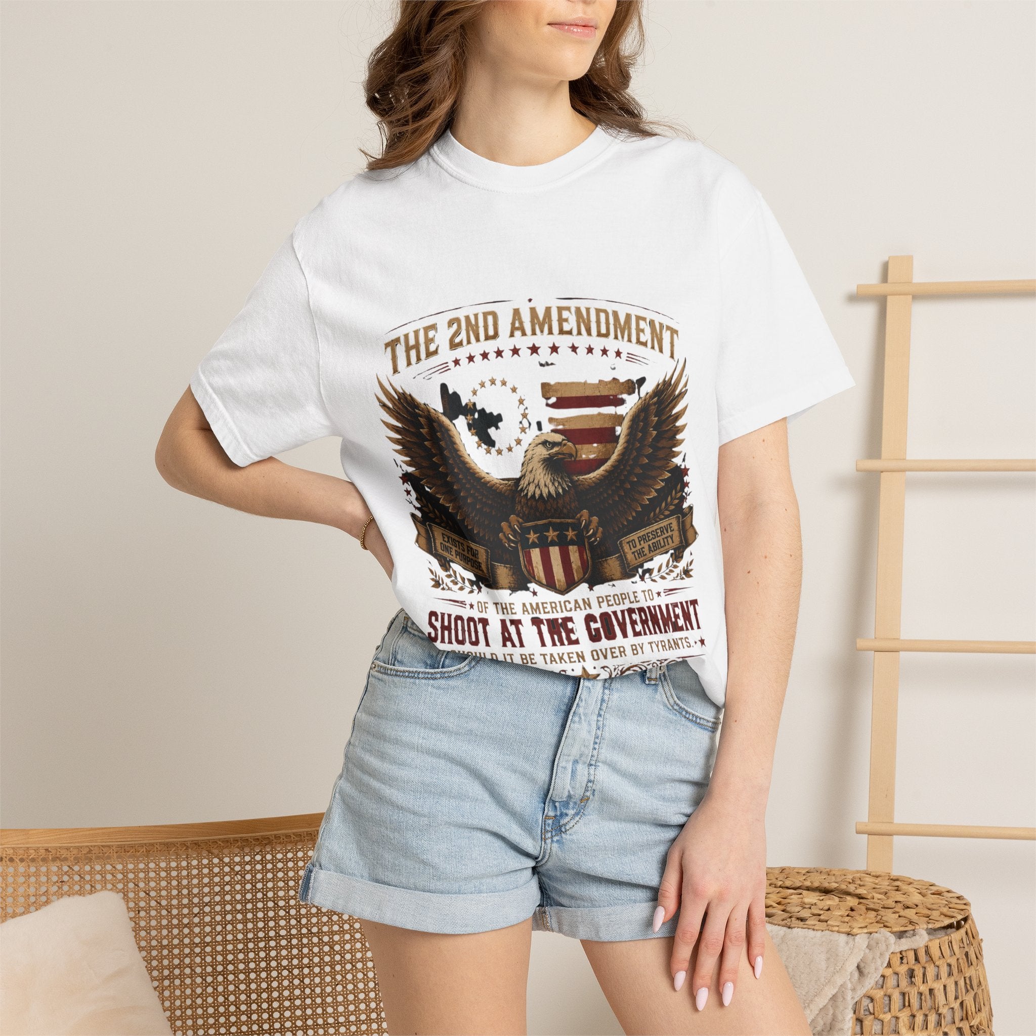 The 2nd Amendment | 250 Years of Liberty | Premium Patriotic Graphic Tee