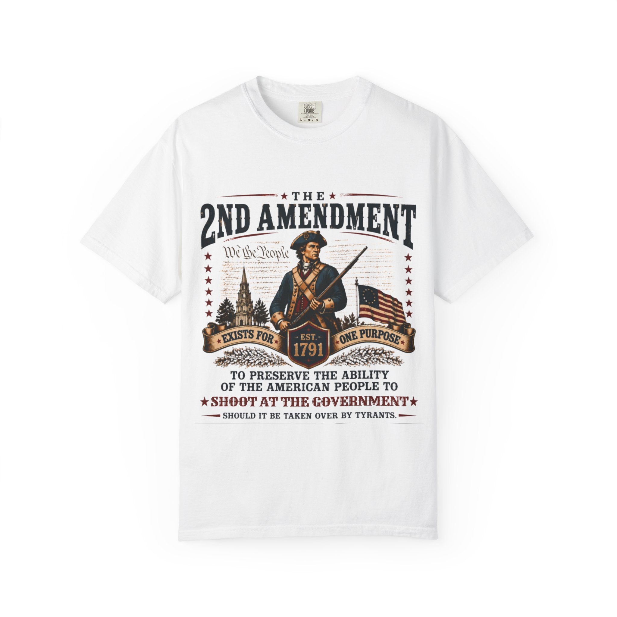250 Years of Liberty | 2nd Amendment Graphic Tee
