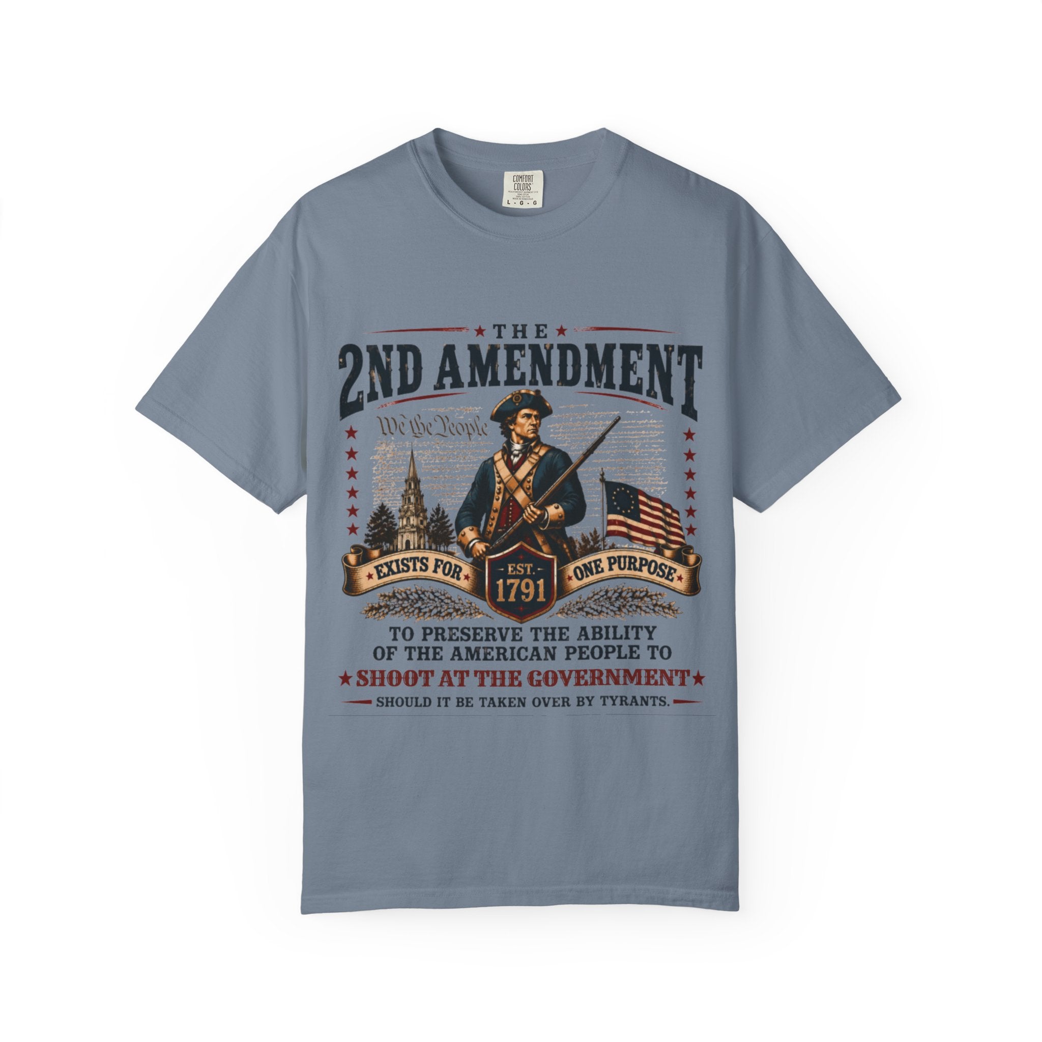 250 Years of Liberty | 2nd Amendment Graphic Tee