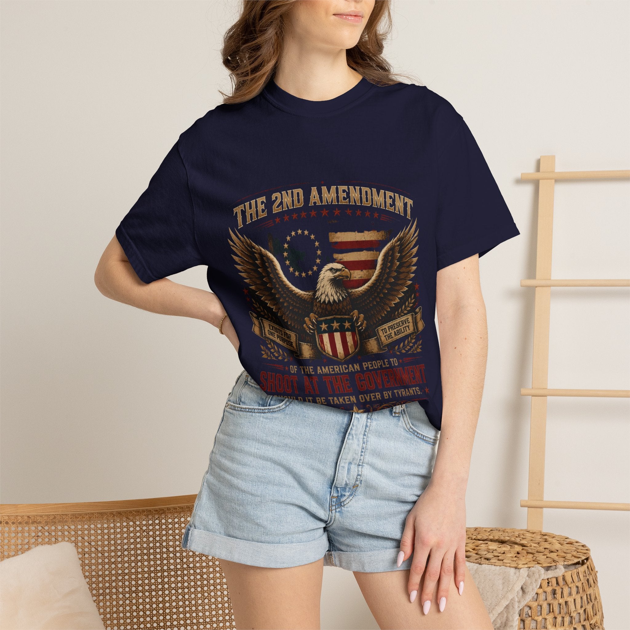 The 2nd Amendment | 250 Years of Liberty | Premium Patriotic Graphic Tee