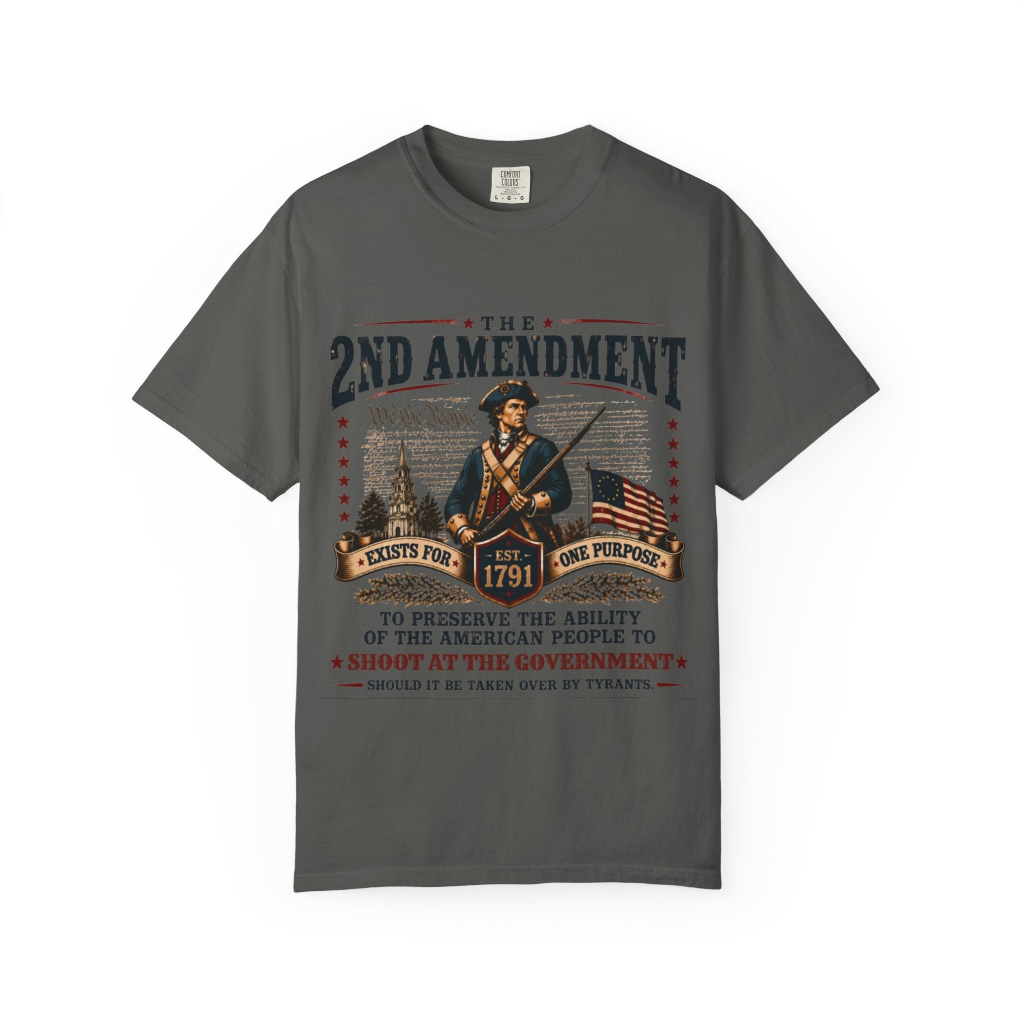 250 Years of Liberty | 2nd Amendment Graphic Tee