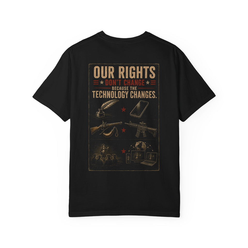 Rights Are Inherent — Our Rights Don't Change T-Shirt