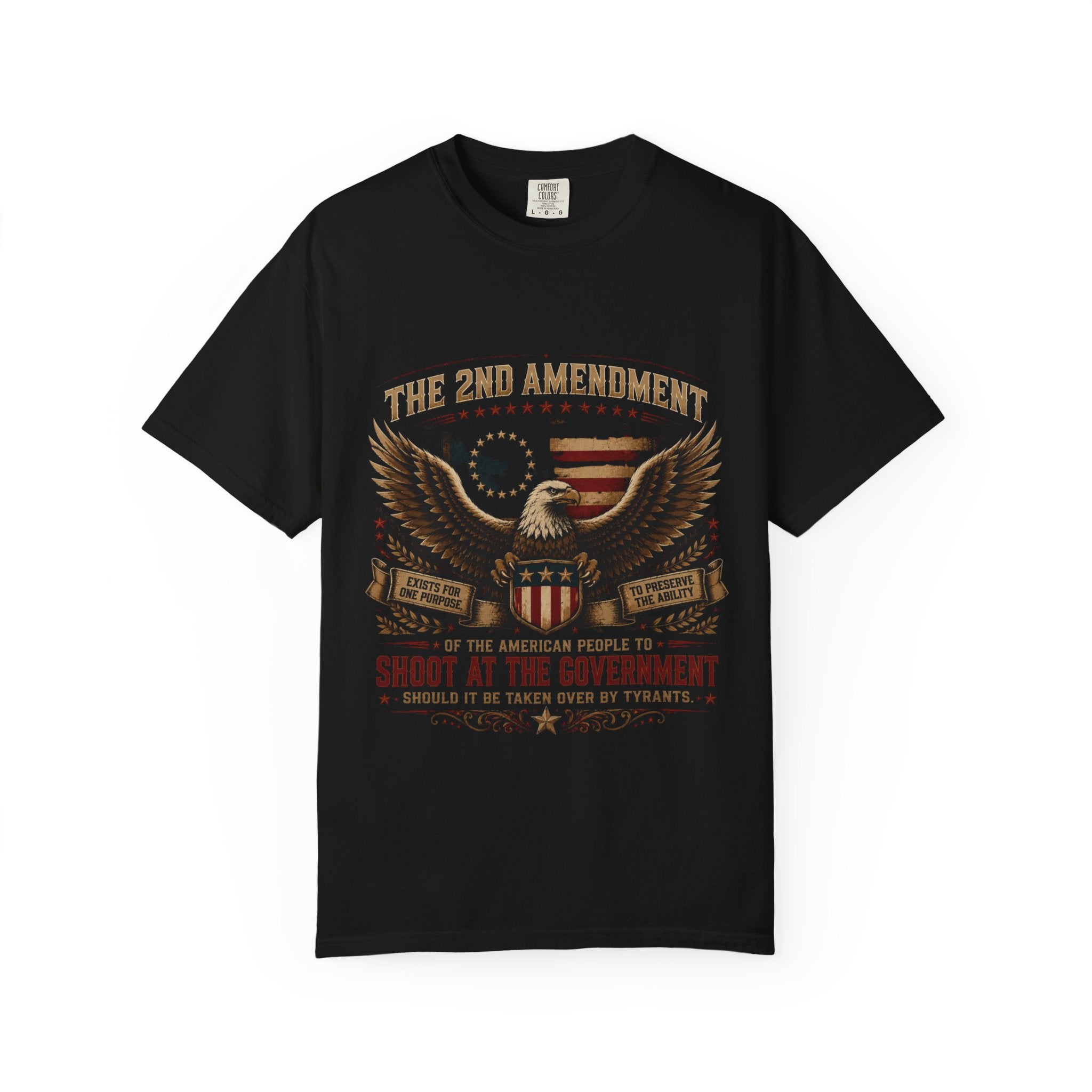 The 2nd Amendment | 250 Years of Liberty | Premium Patriotic Graphic Tee