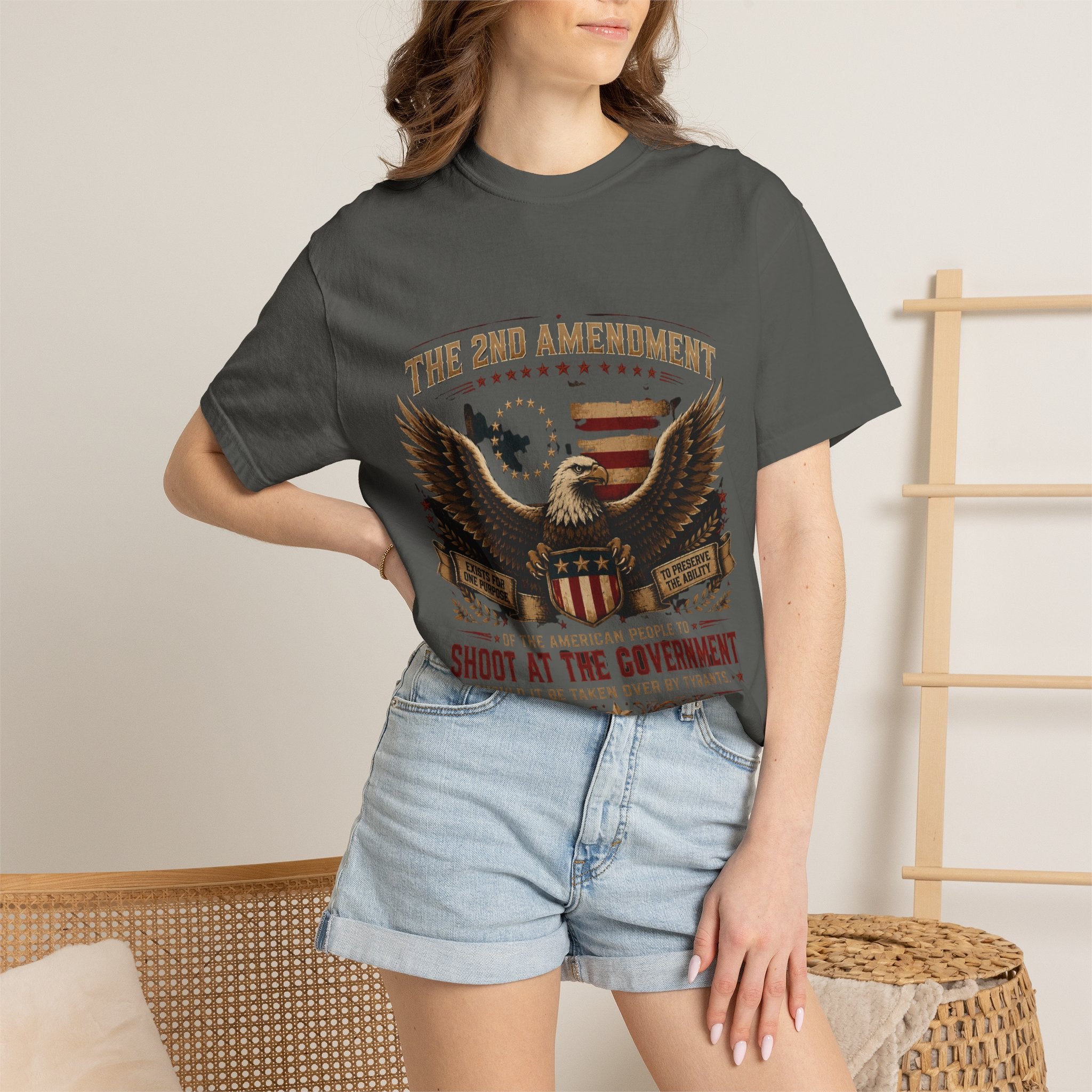 The 2nd Amendment | 250 Years of Liberty | Premium Patriotic Graphic Tee