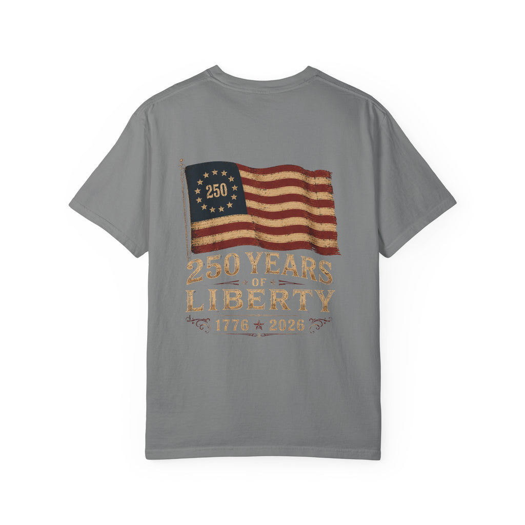 The 2nd Amendment | 250 Years of Liberty | Premium Patriotic Graphic Tee