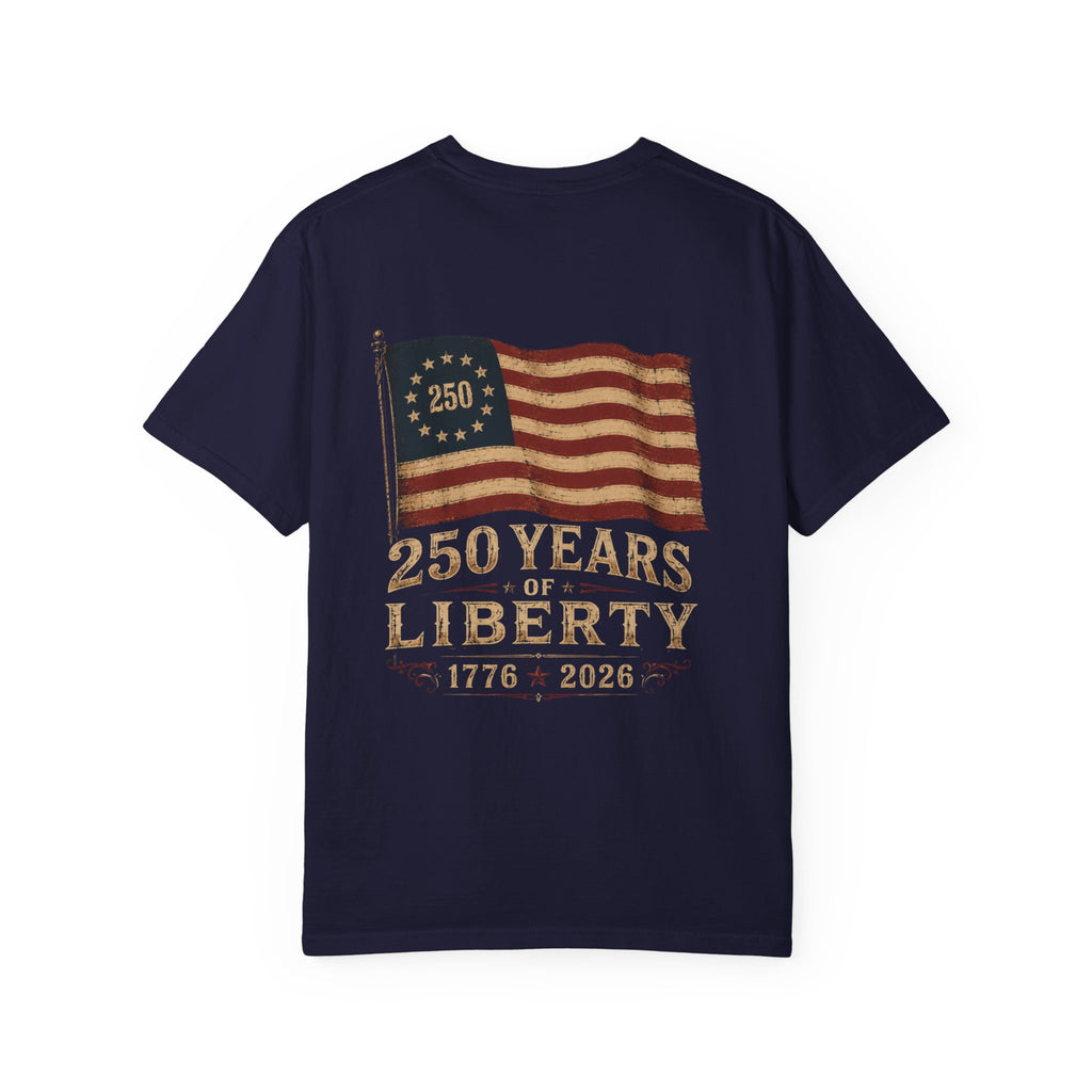 The 2nd Amendment | 250 Years of Liberty | Premium Patriotic Graphic Tee